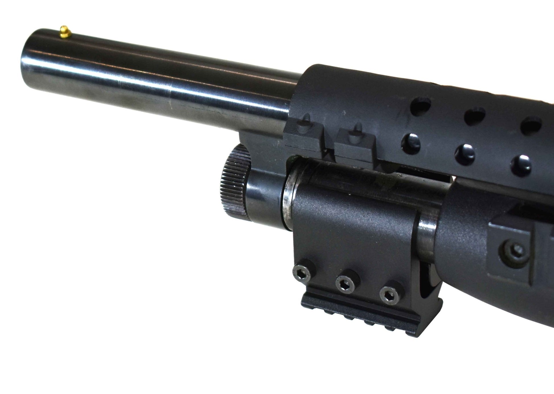 Tactical Picatinny Barrel Mount Adapter For 12 Gauge And 20 Gauge Pumps. - TRINITY SUPPLY INC