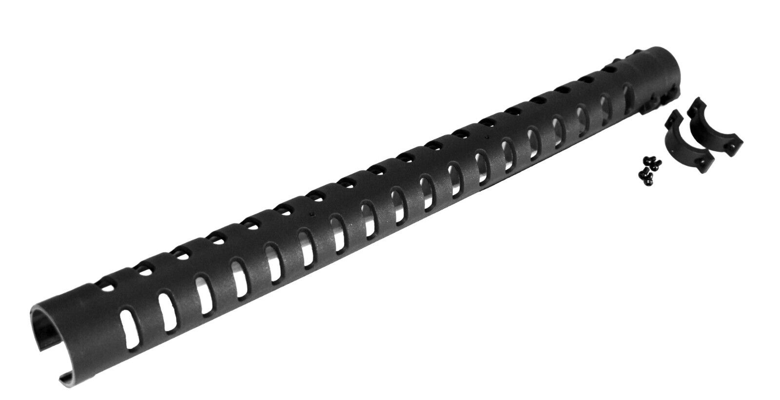 ロマノフ　パーツ　ペテンシー Polymer Heat Shield Black Compatible With Mossberg 500 12-Gauge.