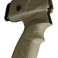 Tactical Rear Grip Compatible With Remington 870 And H&R Pardner 1871 12 Gauge Pumps Home Defense Hunting Accessory black-tan. - TRINITY SUPPLY INC