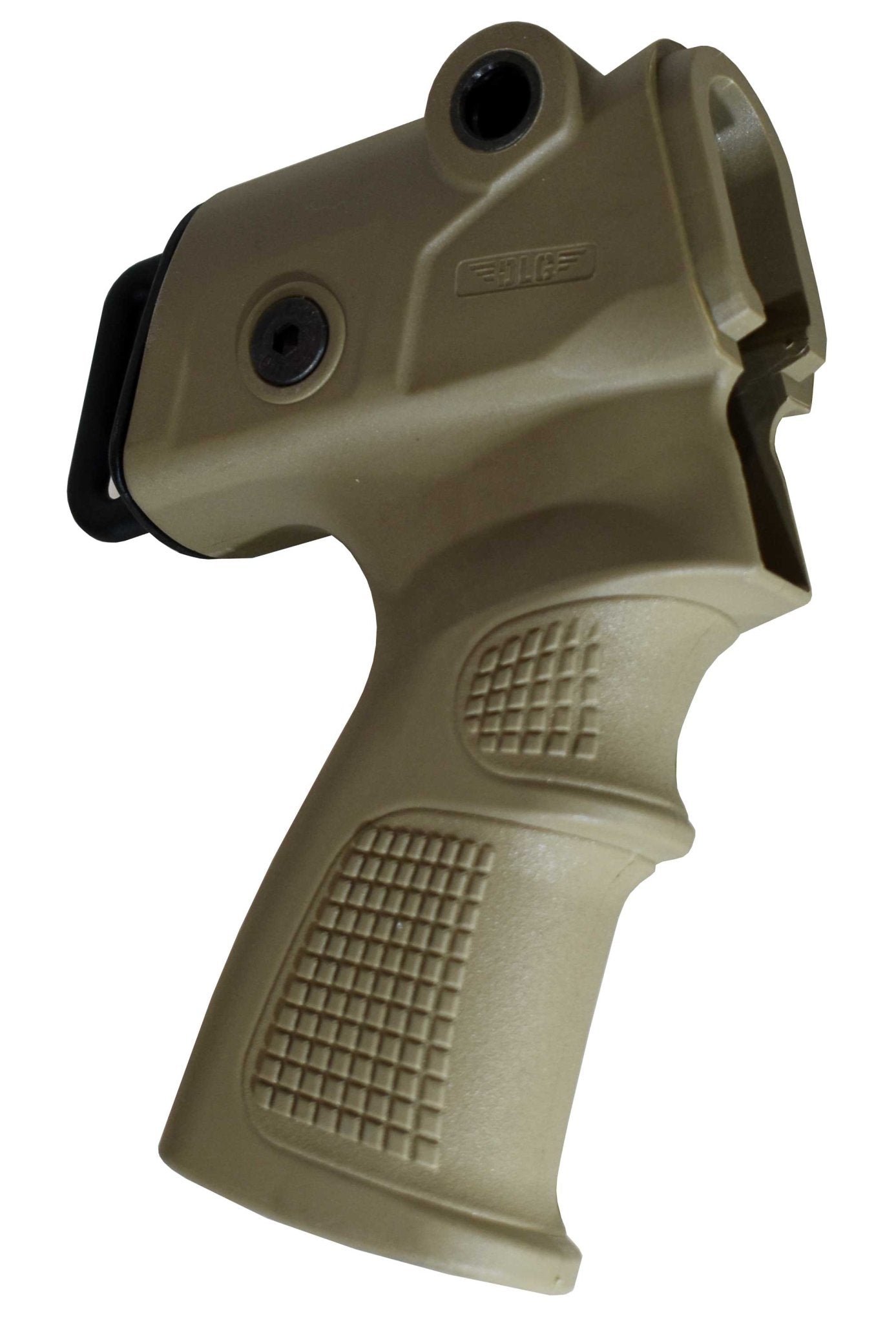 Tactical Rear Grip Compatible With Remington 870 And H&R Pardner 1871 12 Gauge Pumps Home Defense Hunting Accessory black-tan. - TRINITY SUPPLY INC