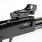 Tactical Red Dot Reflex Sight Aluminum Black With Base Mount Compatible With Mossberg 500 12 Gauge Pump. - TRINITY SUPPLY INC