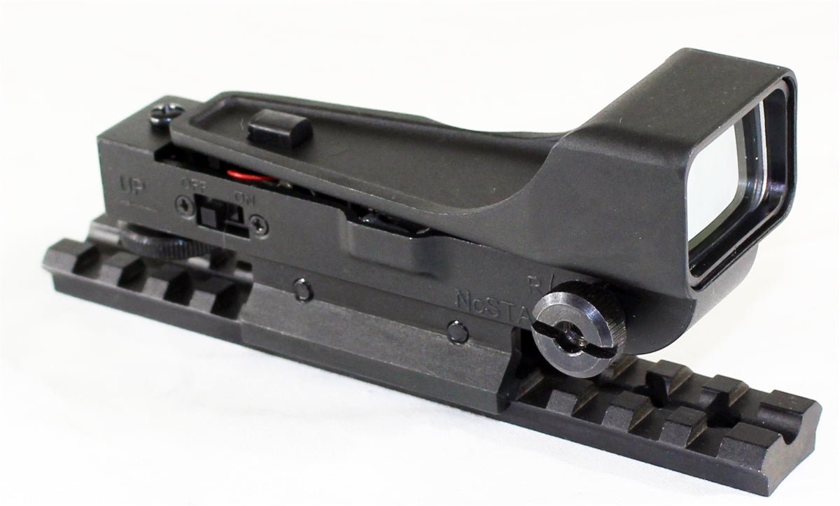 Tactical Red Dot Reflex Sight Aluminum Black With Base Mount Compatible With Mossberg 500 12 Gauge Pump. - TRINITY SUPPLY INC