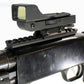 Tactical Red Dot Reflex Sight Aluminum Black With Base Mount Compatible With Mossberg 500 12 Gauge Pump. - TRINITY SUPPLY INC