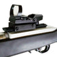 Tactical Reflex Sight With 4 Reticles With Base Mount Compatible With Ruger 10/22 Model Rifle. - TRINITY SUPPLY INC