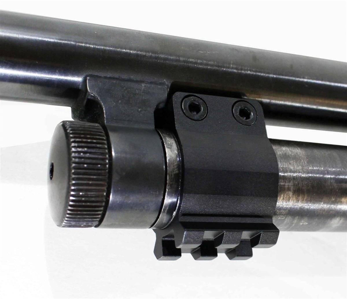 Tactical Single Picatinny Rail Mount Compatible With Stevens 320 12 Gauge Pumps. - TRINITY SUPPLY INC
