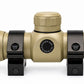 TRINITY Tan 4x32 Mil-Dot Scope with Rings for Weaver Rails Hunting Optic 32mm
