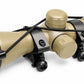 TRINITY Tan 4x32 Mil-Dot Scope with Rings for Weaver Rails Hunting Optic 32mm