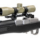 TRINITY Tan 4x32 Mil-Dot Scope with Rings for Weaver Rails Hunting Optic 32mm