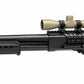 TRINITY Tan 4x32 Mil-Dot Scope with Rings for Weaver Rails Hunting Optic 32mm