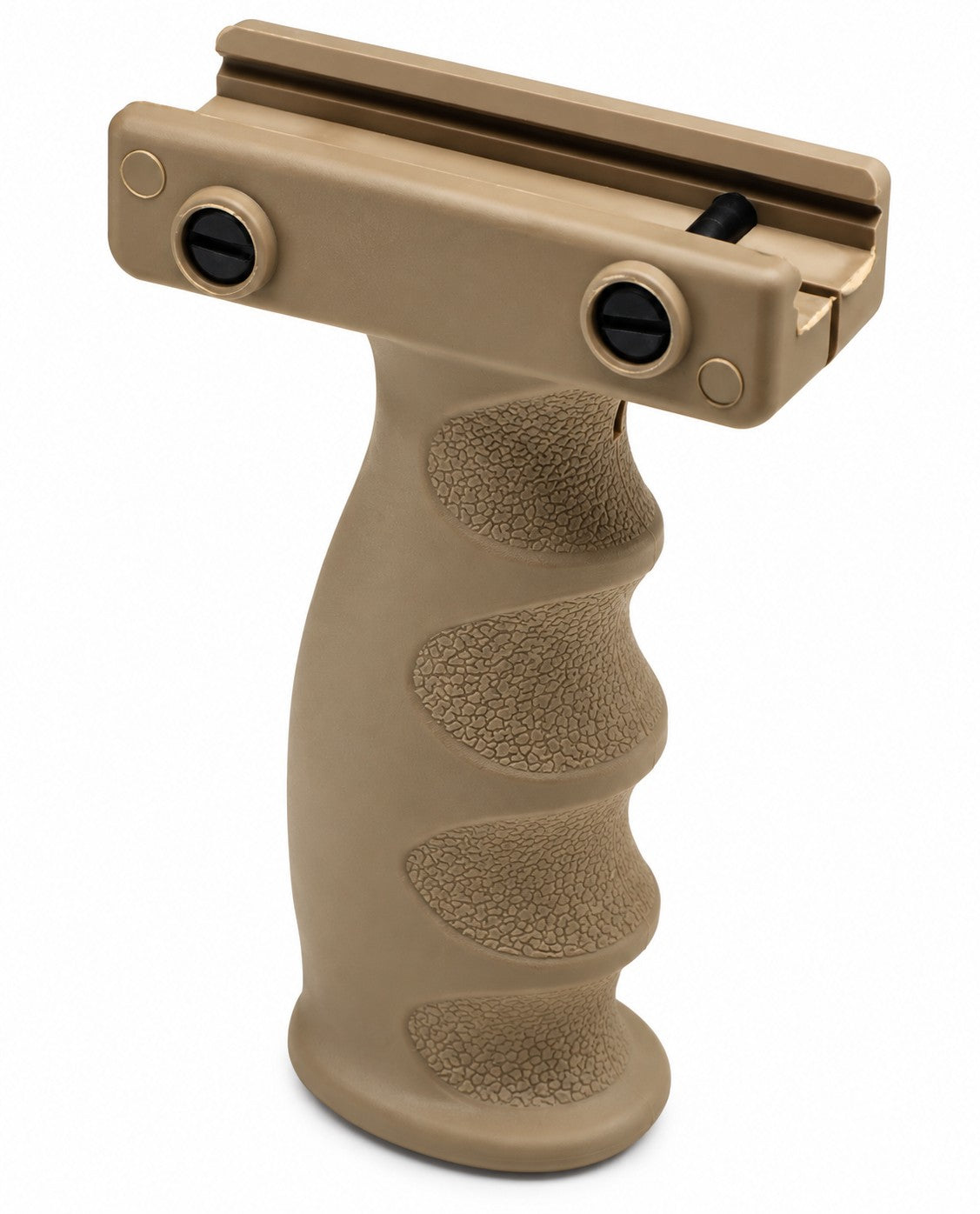 Vertical Foregrip Tan – Picatinny Rail Compatible (Made in USA)