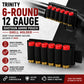 TRINITY Tactical 6-Round Shell Holder Compatible with Stoeger M3000 12 Gauge – Nylon Shotgun Side Saddle Ammo Carrier