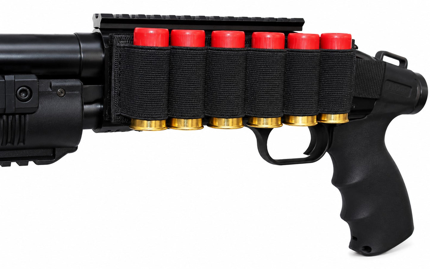 TRINITY Tactical 6-Round Shell Holder Compatible with Stoeger M3000 12 Gauge – Nylon Shotgun Side Saddle Ammo Carrier