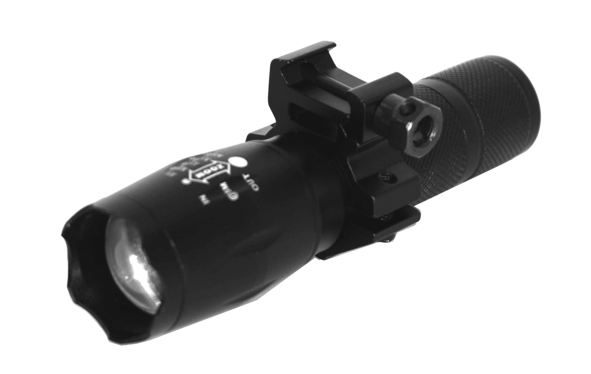 Trinity Red Dot Sight & 1000 Lumen Flashlight Combo For Kel-Tec KS7 Shotgun - Low Profile Mount