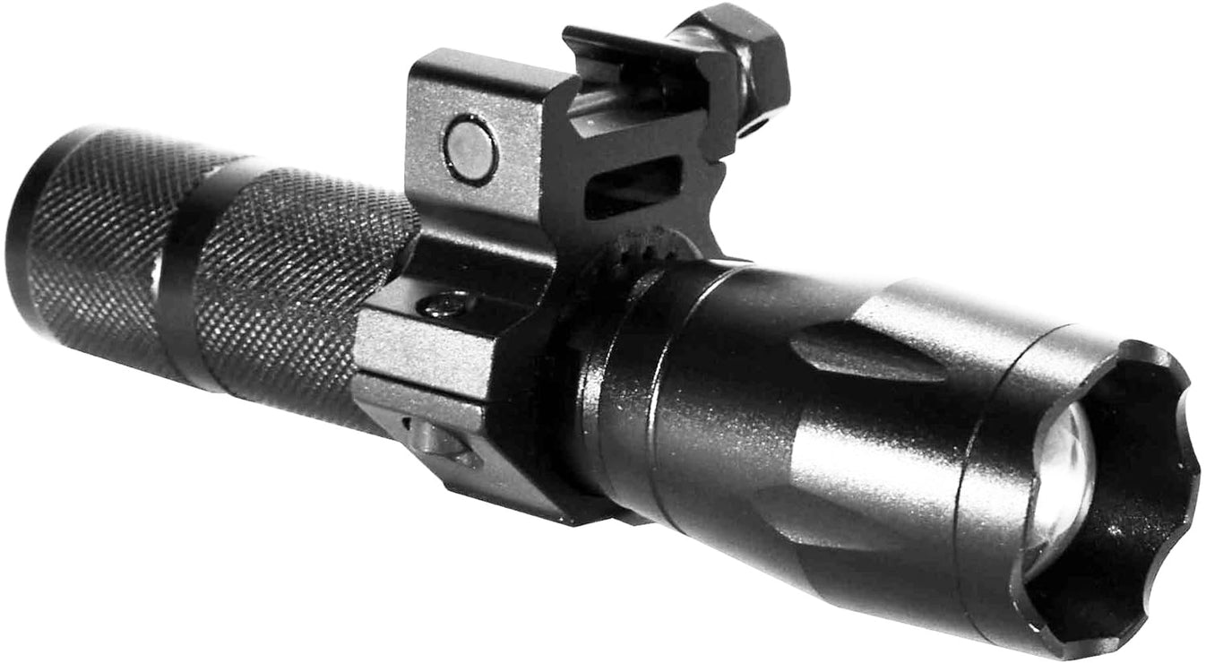 Trinity Tactical Flashlight With Mount Compatible With Mossberg 500 Pump 12 Gauge Single Rail Adapter Hunting Accessories