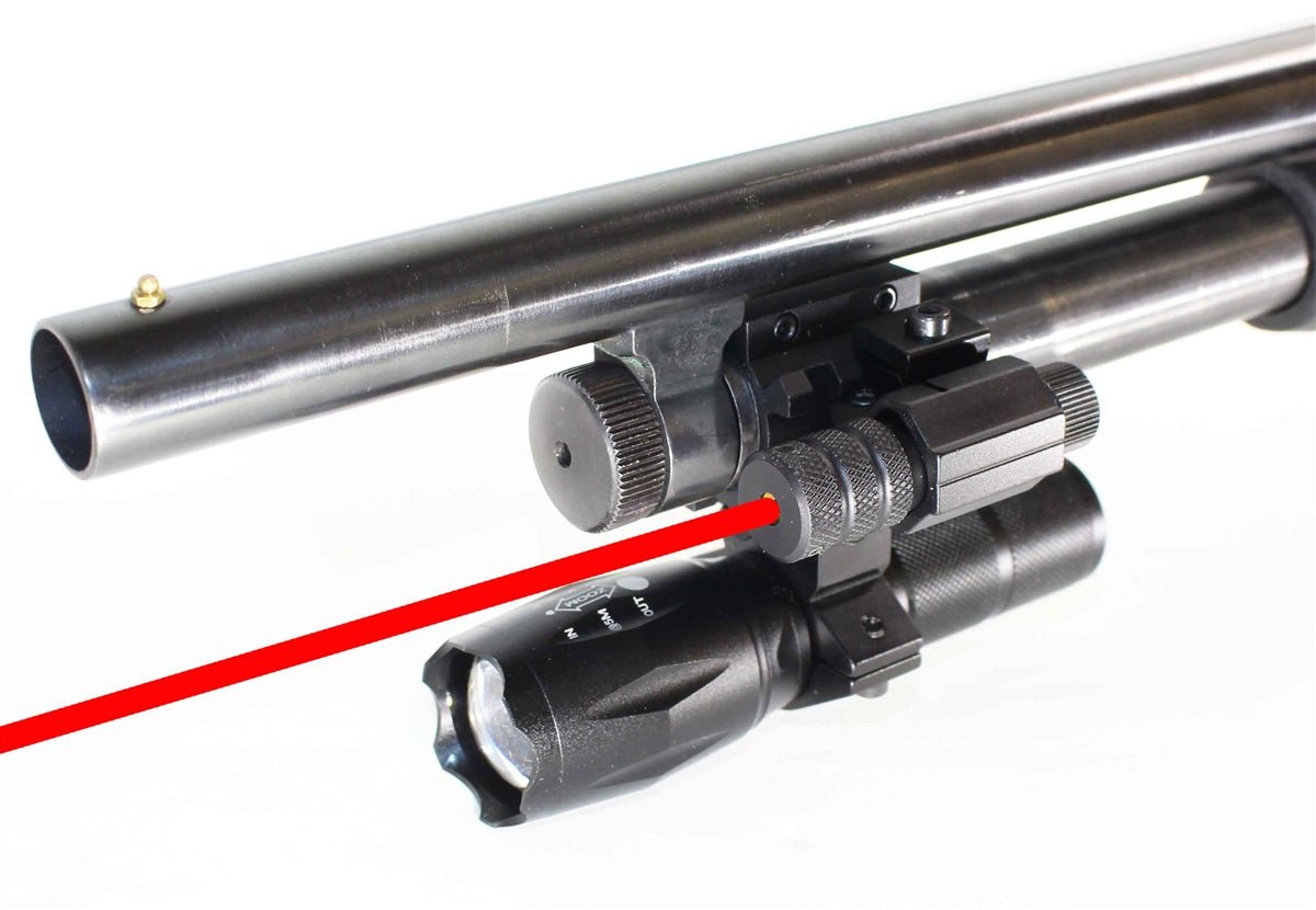 Trinity 1000 Lumen Shotgun Flashlight with Red Dot Sight