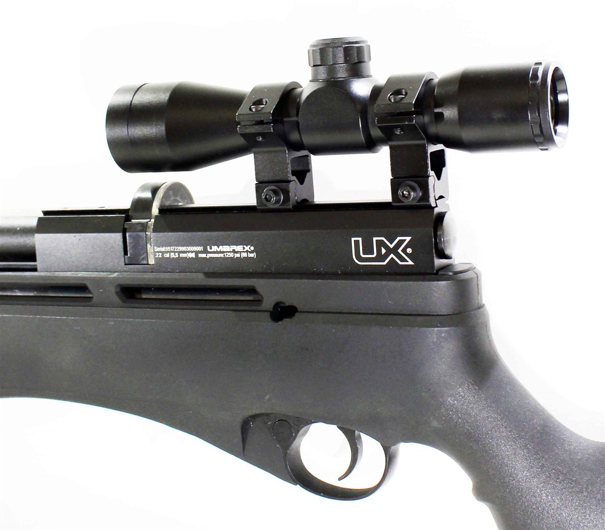 Trinity 4x32 Mil-Dot Reticle Scope Dovetail Black Compatible With UMAREX GAUNTLET PCP Air Rifle. - TRINITY SUPPLY INC