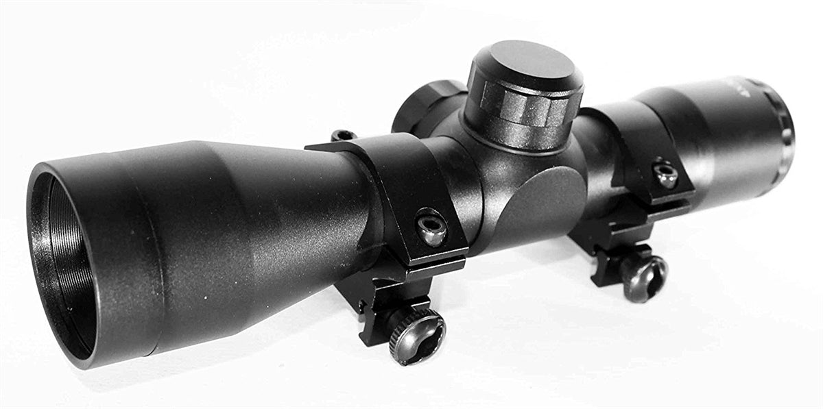 Trinity 4X32 Scope for Savage B22 Magnum FV-SR Picatinny Weaver Mount