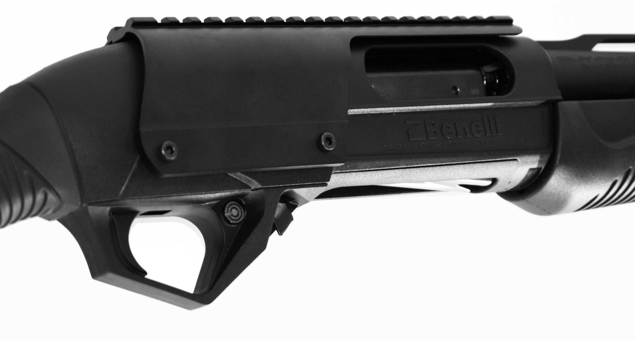 Trinity aluminum saddle mount reflex sight and shell holder combo for