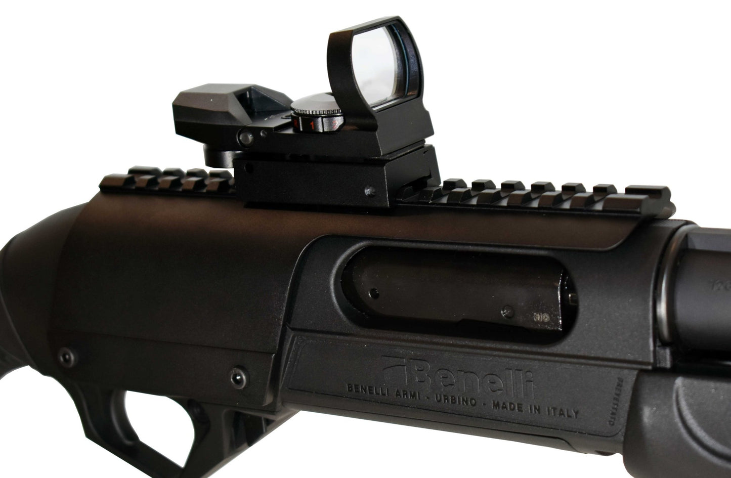 Trinity Base Mount Adapter Picatinny Single Rail Compatible With Benelli Nova And Benelli Super Nova Models 12 Gauge. - TRINITY SUPPLY INC