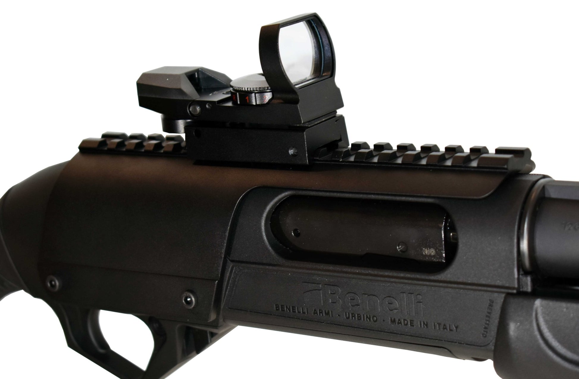 Trinity Base Mount Adapter Picatinny Single Rail Compatible With Benelli Nova And Benelli Super Nova Models 12 Gauge. - TRINITY SUPPLY INC
