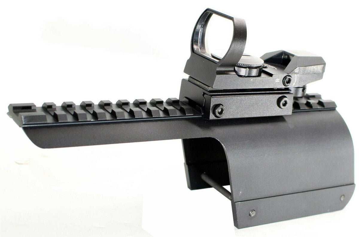 Trinity Base Mount Adapter Picatinny Single Rail Compatible With Benelli Nova And Benelli Super Nova Models 12 Gauge. - TRINITY SUPPLY INC