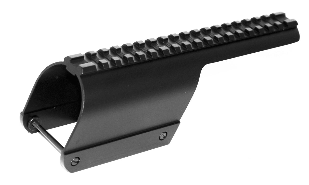 Trinity Base Mount Adapter Picatinny Single Rail Compatible With Benelli Nova And Benelli Super Nova Models 12 Gauge. - TRINITY SUPPLY INC