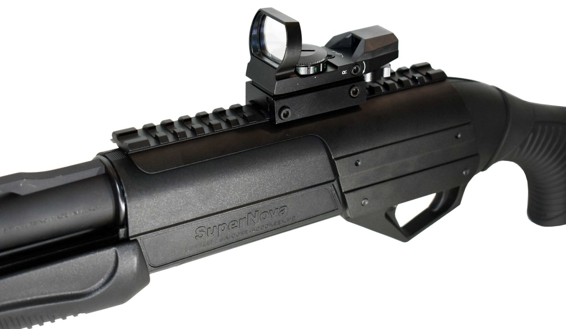 Trinity Base Mount Adapter Picatinny Single Rail Compatible With Benelli Nova And Benelli Super Nova Models 12 Gauge. - TRINITY SUPPLY INC