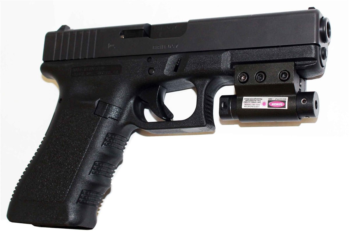 TRINITY Weaver Mounted 180 Lumen Tactical Flashlight For Glock 17 Gen4 – Home Defense Ready