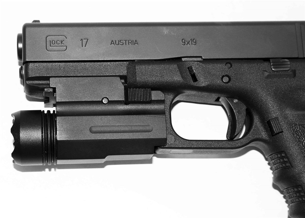 Trinity Flashlight for Ruger American Home Defense Tactical Optics Accessory Picatinny Weaver Base Mount Adapter Aluminum Black. - TRINITY SUPPLY INC