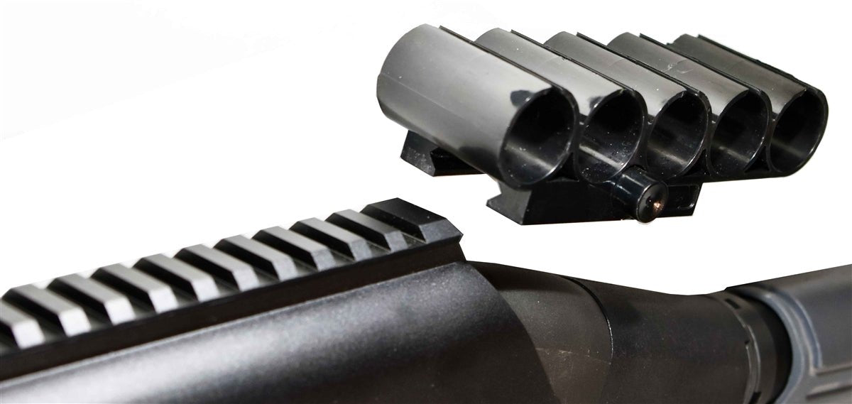 Trinity Polymer Shell Holder Picatinny Style Compatible With Kel-Tec KSG 12 Gauge Pump. - TRINITY SUPPLY INC