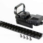 Trinity Reflex Sight Red Green Reticles With Base Mount Compatible With H&R Pardner 1871 12 Gauge Pump. - TRINITY SUPPLY INC