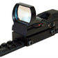 Trinity Reflex Sight Red Green Reticles With Base Mount Compatible With Mossberg 500 12 Gauge Pump Hunting Home Defense. - TRINITY SUPPLY INC