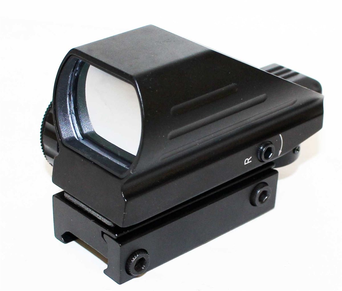 Trinity Reflex Sight Red Green Reticles With Saddle Mount Picatinny Rail Adapter Compatible With Mossberg 590 12 Gauge. - TRINITY SUPPLY INC