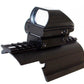 Trinity Reflex Sight Red Green Reticles With Saddle Mount Picatinny Rail Adapter Compatible With Mossberg 590 12 Gauge. - TRINITY SUPPLY INC
