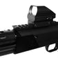 Trinity Reflex Sight Red Green Reticles With Saddle Mount Picatinny Rail Adapter Compatible With Mossberg 590 12 Gauge. - TRINITY SUPPLY INC