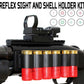 Trinity Reflex Sight With Base Mount Picatinny Rail For Mossberg 590 12 Gauge Shotgun. - TRINITY SUPPLY INC