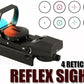 Trinity Reflex Sight With Base Mount Picatinny Rail For Mossberg 590 12 Gauge Shotgun. - TRINITY SUPPLY INC
