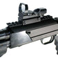 Trinity Saddle Base Mount With Reflex Sight For Mossberg 590 12 Gauge Pump. - TRINITY SUPPLY INC