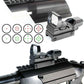 Trinity Saddle Base Mount With Reflex Sight For Mossberg 590 12 Gauge Pump. - TRINITY SUPPLY INC