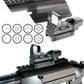 Trinity Saddle Base Mount With Reflex Sight For Mossberg 590 shockwave 12 Gauge Pump. - TRINITY SUPPLY INC