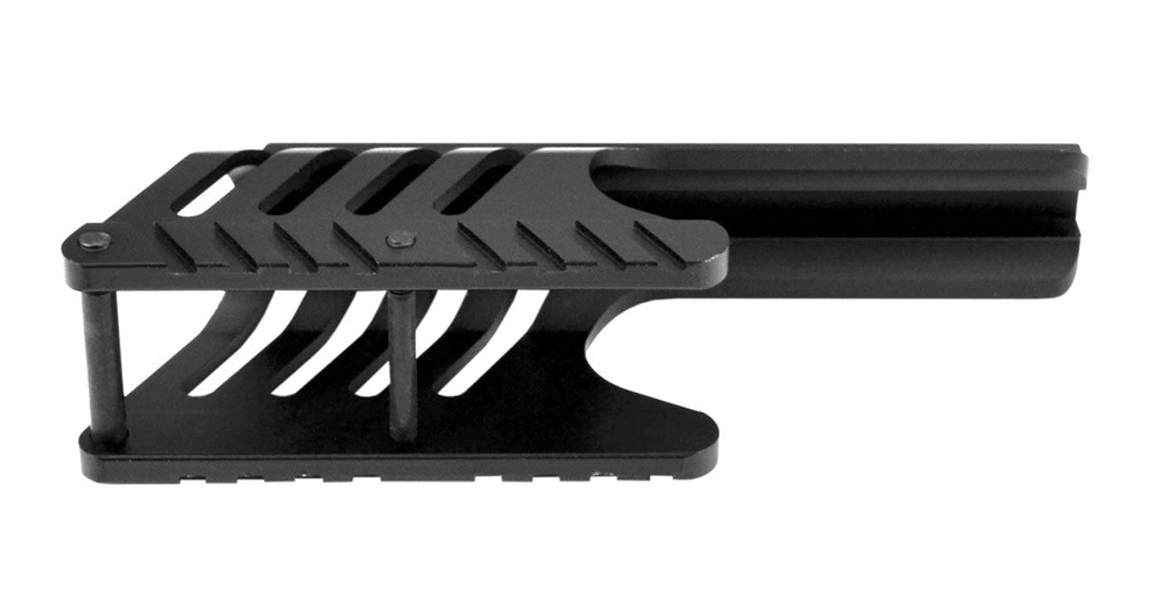 Trinity Saddle Mount Picatinny Base Compatible With Remington 870 tac-14 12 Gauge Pump. - TRINITY SUPPLY INC