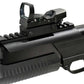 Trinity Saddle Mount Picatinny Rail Adapter Compatible With Stevens 320 20 Gauge Pump. - TRINITY SUPPLY INC