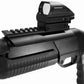 Trinity Saddle Mount Picatinny Rail Adapter Compatible With Winchester 1200-1500 models 12 Gauge Pump. - TRINITY SUPPLY INC