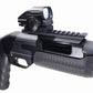 Trinity Saddle Mount Picatinny Rail Adapter Compatible With Winchester 1200-1500 models 12 Gauge Pump. - TRINITY SUPPLY INC