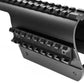 Trinity Saddle Mount Picatinny Single Rail Mount Adapter Compatible With Benelli Nova 12 gauge pump. - TRINITY SUPPLY INC