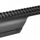 Trinity Saddle Mount Picatinny Single Rail Mount Adapter Compatible With Benelli Nova 12 gauge pump. - TRINITY SUPPLY INC