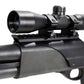Trinity Saddle Picatinny Mount Adapter With 4x32 Scope Mil Dot Reticle For H&R Pardner 1871 12 Gauge Pump. - TRINITY SUPPLY INC
