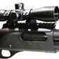 Trinity Saddle Picatinny Mount Adapter With 4x32 Scope Mil Dot Reticle For H&R Pardner 1871 12 Gauge Pump. - TRINITY SUPPLY INC