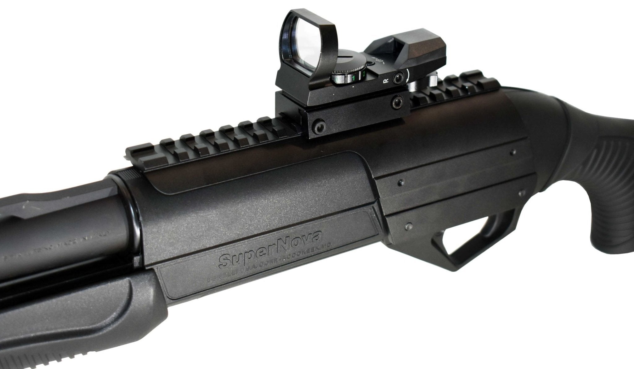 Trinity Saddle Picatinny Rail Base With Reflex Sight Compatible With B