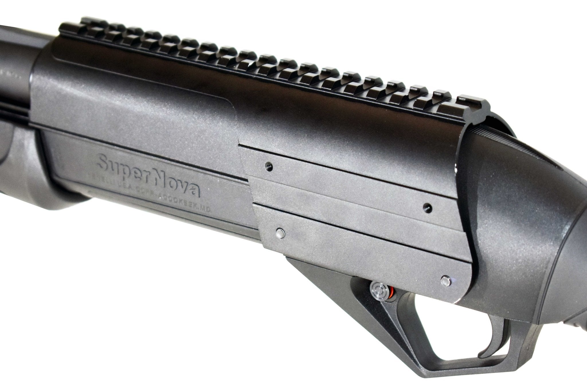 Benelli Nova SuperNova Saddle Picatinny Rail with Reflex Red Green